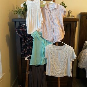 American Eagle 6 blouse bundle!